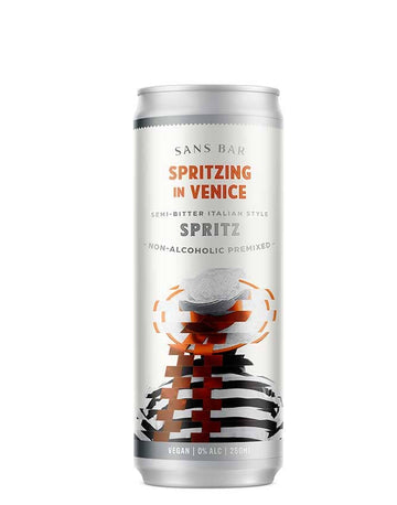 Sans Bar Spritzing In Venice Non-Alcoholic Spritz RTD Can Gift