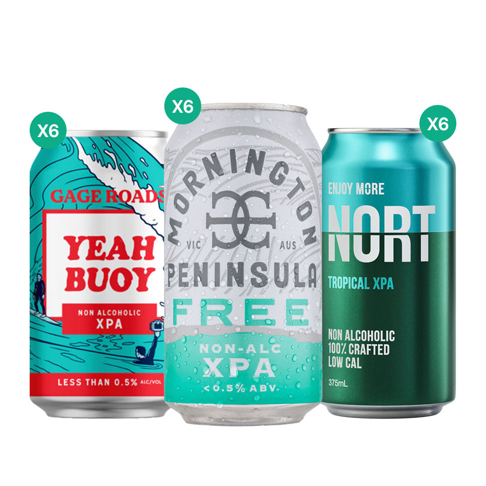 XPA Beer Bundle 18 Pack NonAlcoholic Beer Sans Drinks