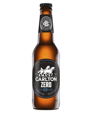 Carlton Zero Non Alcoholic Beer Bottles