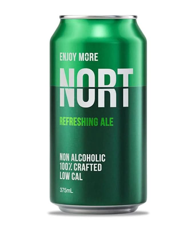Nort Refreshing Ale Can NonAlcoholic Beer Sans Drinks