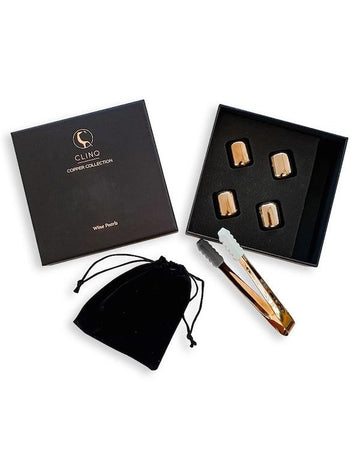 Clinq Wine Pearls & Tongs (Boxed)