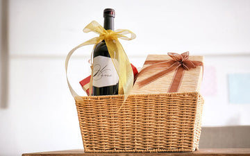 Wine Gift Basket for Mother's Day Sans Drinks