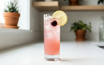 Pink Virgin Tom Collins Sans Drinks