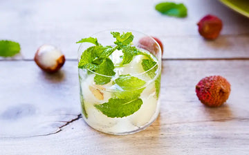 Lychee Mojito Mocktail Sans Drinks
