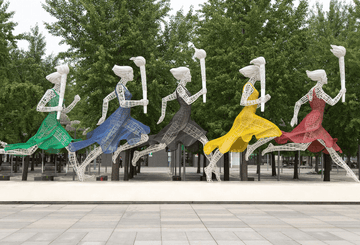 Sculpture in olympic beijing Sans Drinks