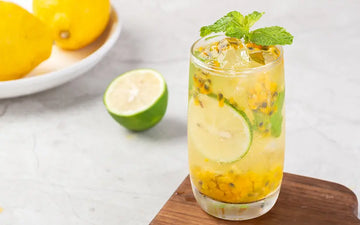 Passionfruit Mojito Mocktail Sans Drinks