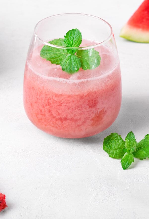 Watermelon Frappe made with Sans Bar Notting Hill Stroll