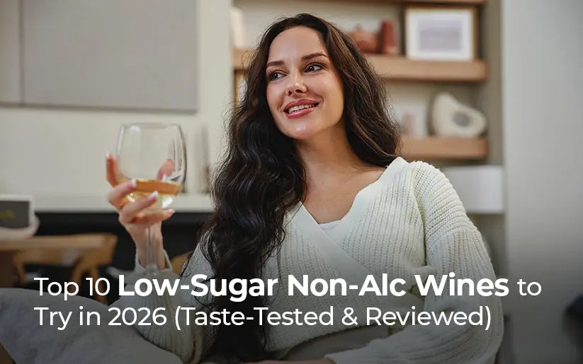 Top 10 Low-Sugar Non-Alc Wines to Try in 2026 (Taste-Tested & Reviewed) Sans Drinks