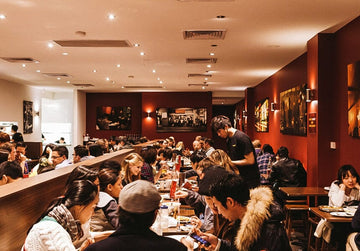 People dinning at Mamak BYO restaurant in Melbourne  Sans Drinks