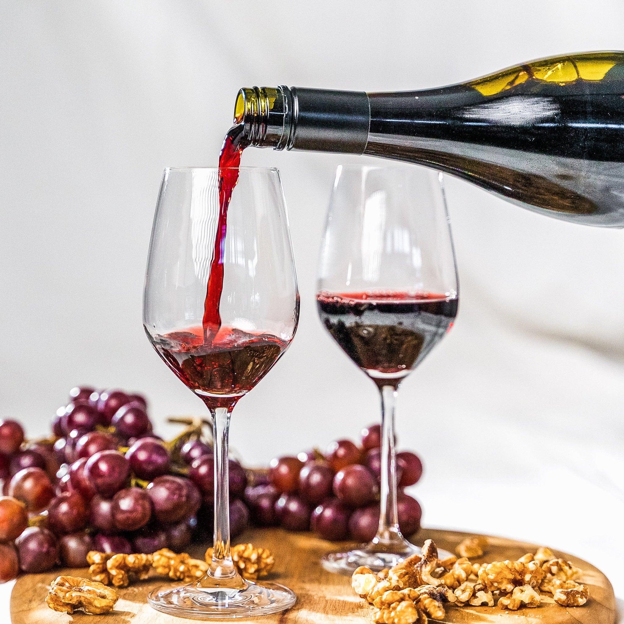 Next Destination 2018 Barossa Valley Shiraz poured into a wine glass
