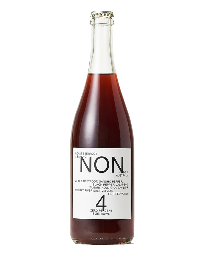 NON 4 Roasted Beetroot & Sansho - Non-Alcoholic Wine -  Sans Drinks  