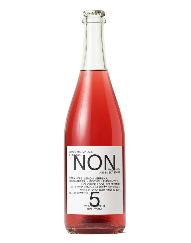 NON 5 Lemon Marmalade & Hibiscus - Non-Alcoholic Wine -  Sans Drinks  