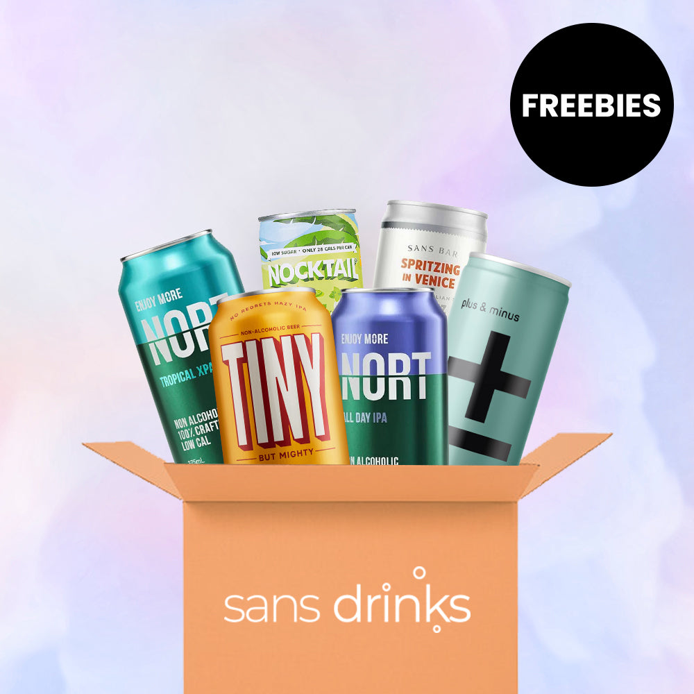 Shop Exclusive Sample Gift Box - Simple at Sans Drinks  