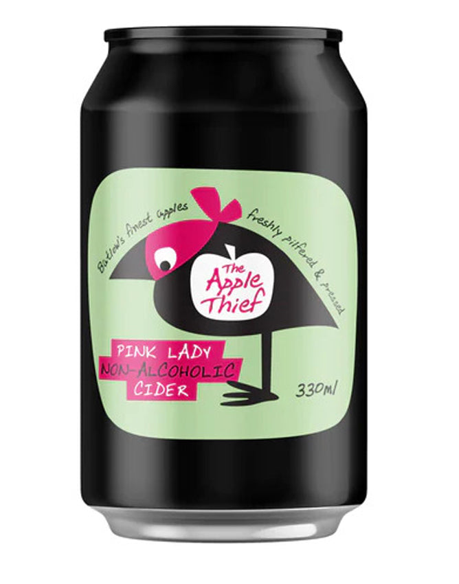 Apple Thief Pink Lady Non-Alcoholic Cider - Cans - Non-Alcoholic Cider -  Sans Drinks  