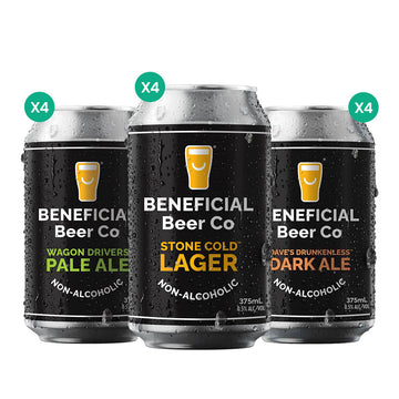 Beneficial Beer Bundle Mix 12 Pack Sans Drinks