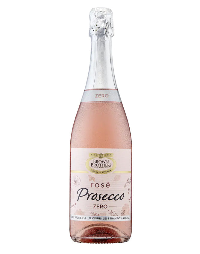 Brown Brothers Prosecco Rosé Zero - Non-Alcoholic Wine -  Sans Drinks  