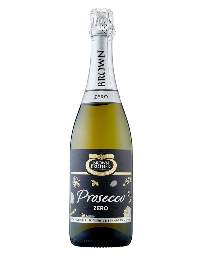 Brown Brothers Prosecco Ultra Low Zero - Non-Alcoholic Wine -  Sans Drinks  