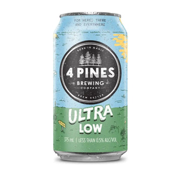 Buy 4 Pines Ultra Low Alcohol Beer Cans - Sans Drinks Sans Drinks