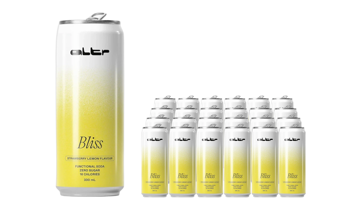 Buy ALTR Bliss Strawberry Lemon Flavour 330ml - Sans Drinks