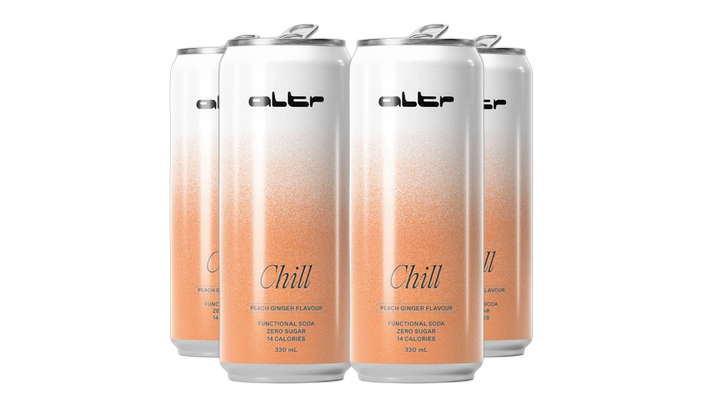 Buy ALTR Chill Peach Ginger Flavour 330ml - Sans Drinks