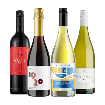 Alcohol-Free Shiraz & Chardonnay Mixed - 4 Pack