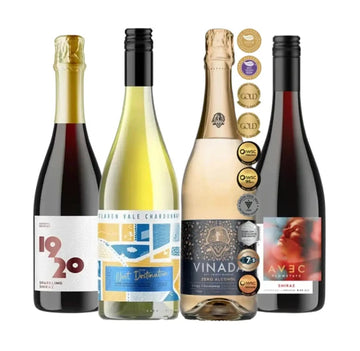 Buy Alcohol-Free Shiraz & Chardonnay Mixed - 4 Pack - Sans Drinks Sans Drinks