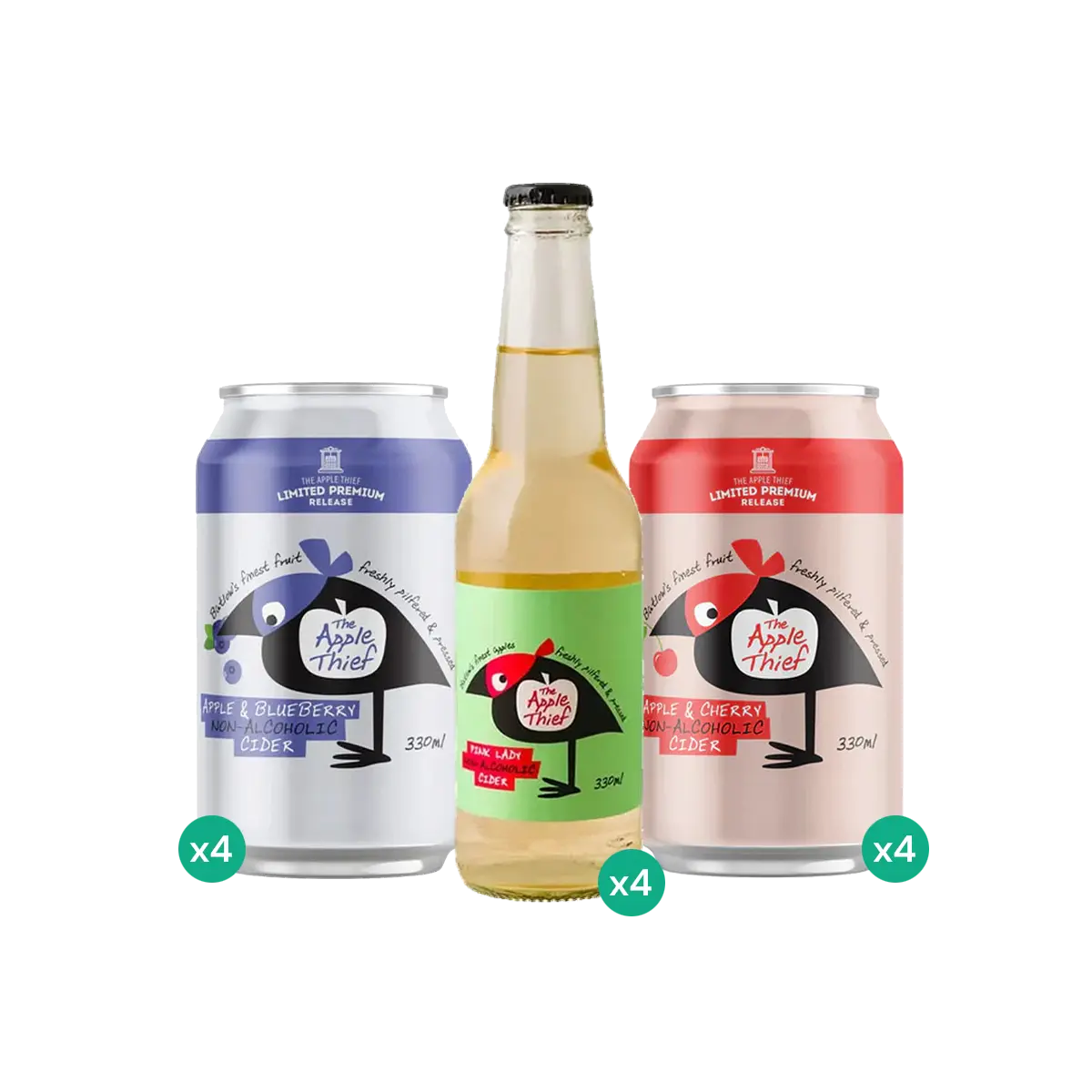 Buy Apple Thief Cider Collection 12 Pack - Sans Drinks
