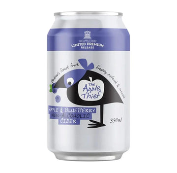 Buy Apple Thief Pink Lady Non-Alcoholic Apple & Blueberry Cider - Cans - Sans Drinks Sans Drinks