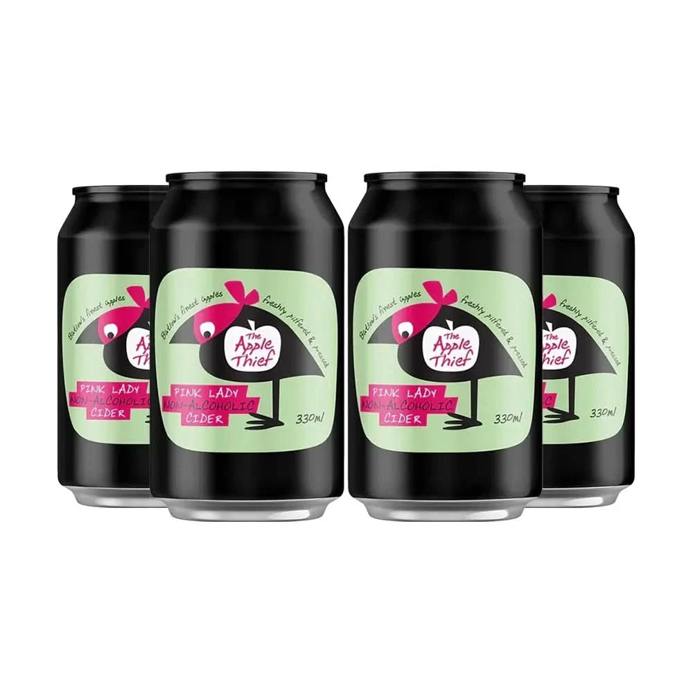 Buy Apple Thief Pink Lady Non-Alcoholic Cider - Cans - Sans Drinks