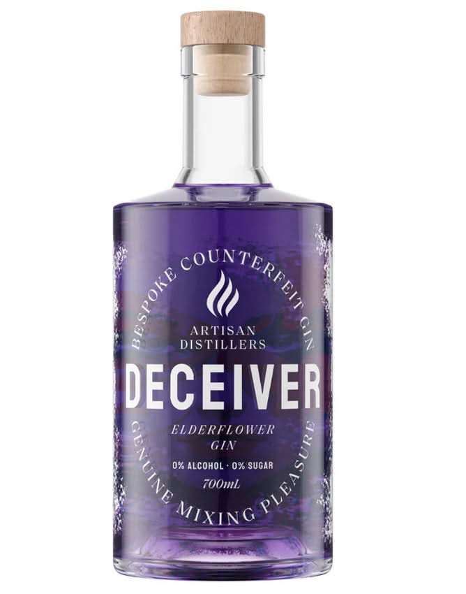 Buy Artisan Distillers DECEIVER Elderflower Gin - Sans Drinks