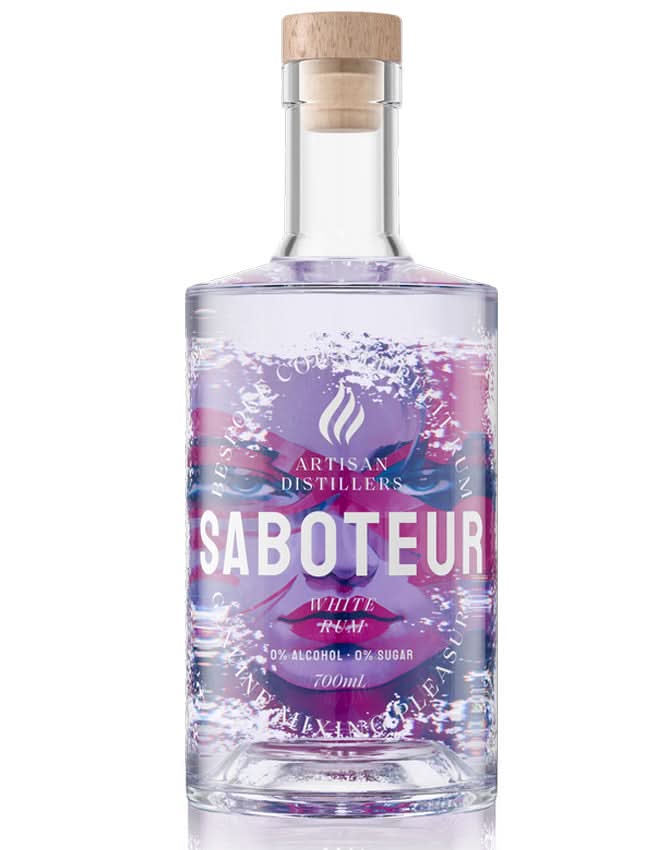 Buy Artisan Distillers SABOTEUR Superior White Rum - Sans Drinks