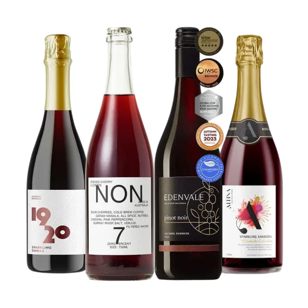 Buy Aussie's Favourite Non-Alcoholic Red Wine Mix - 4 Pack - Sans Drinks