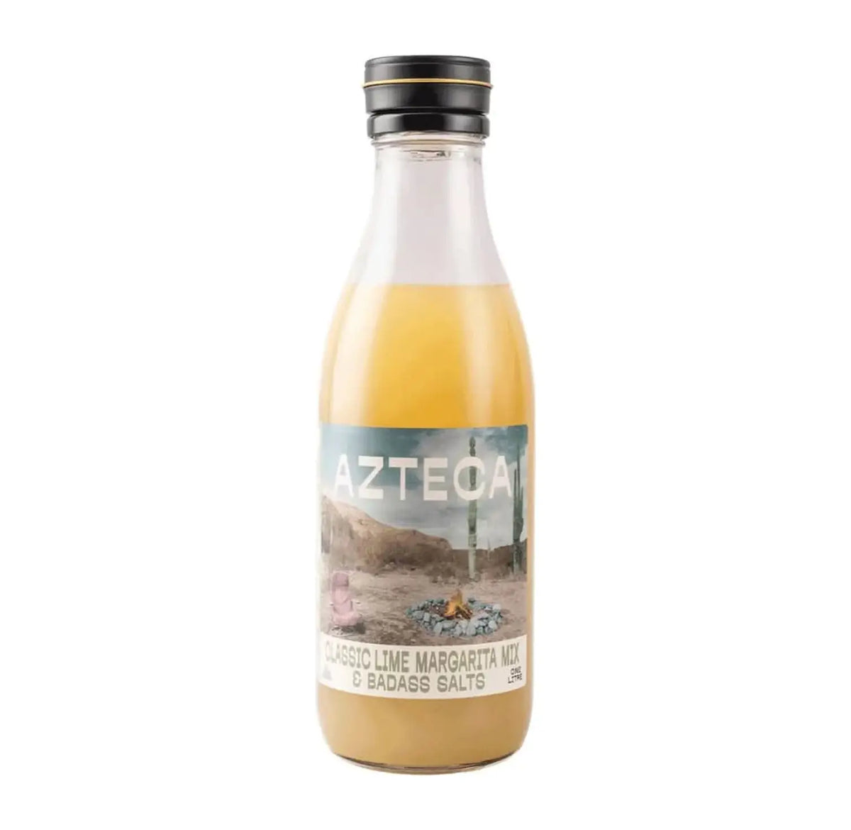 Buy Azteca Classic Lime Margarita Mix & Badass Salts - Sans Drinks