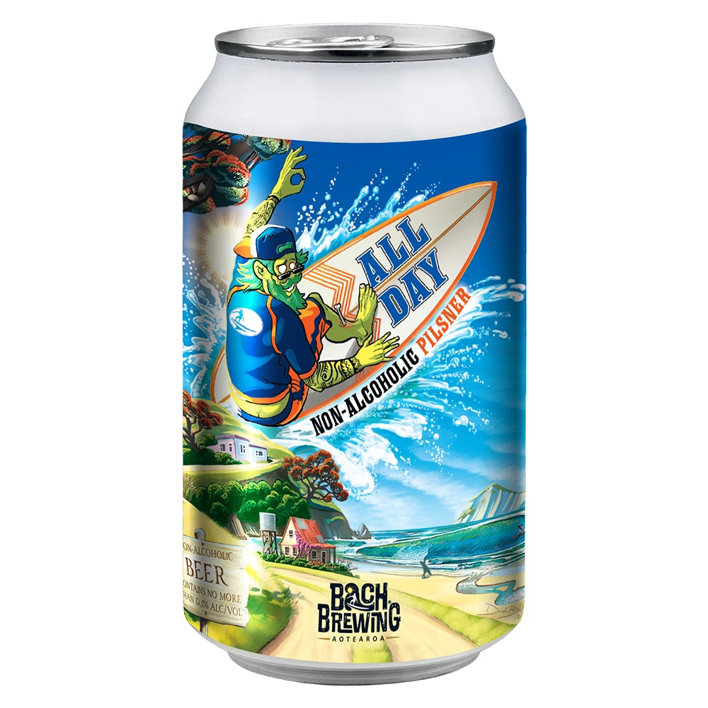 Buy Bach Brewing All Day Non-Alcoholic Pilsner 330ml - Sans Drinks