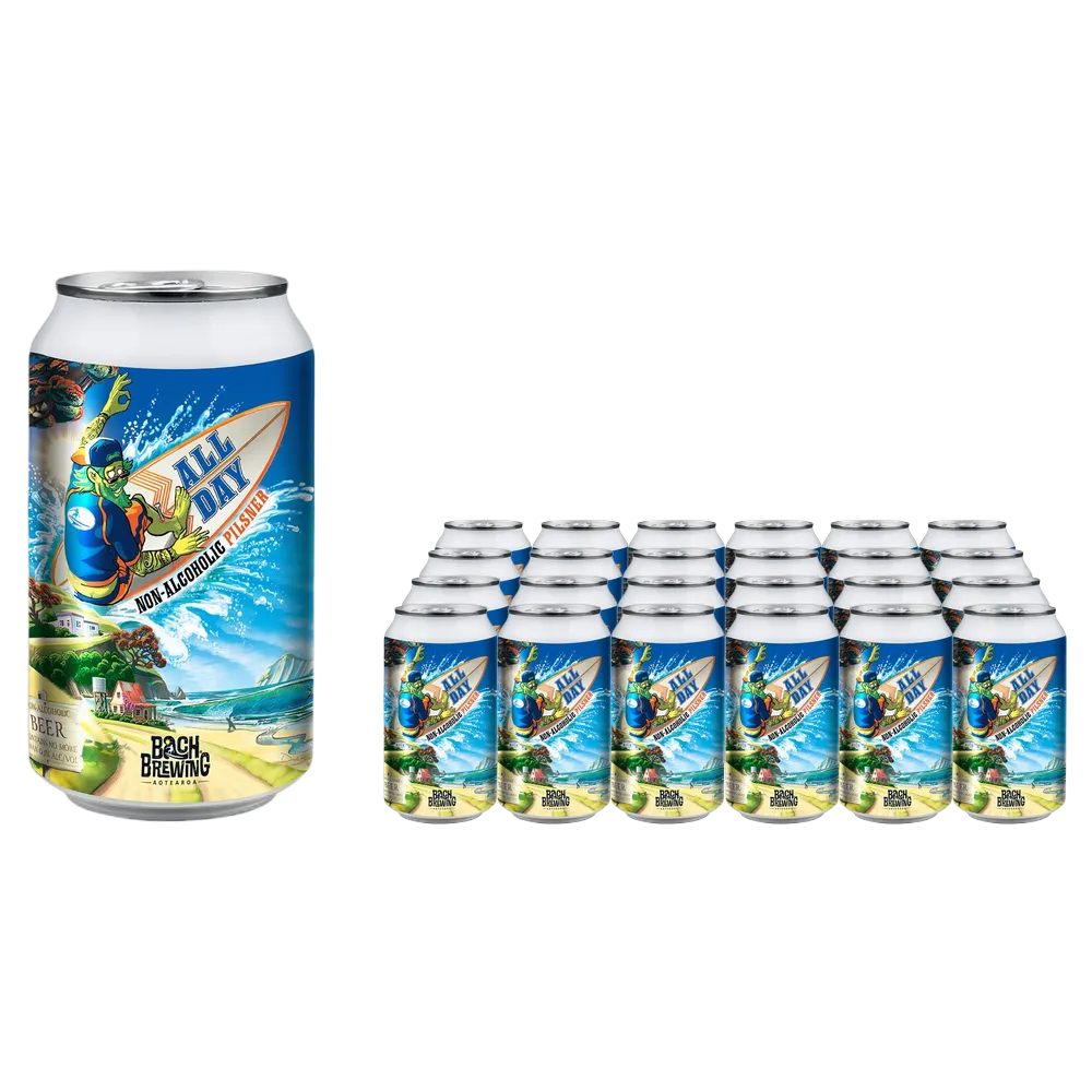 Buy Bach Brewing All Day Non-Alcoholic Pilsner 330ml - Sans Drinks
