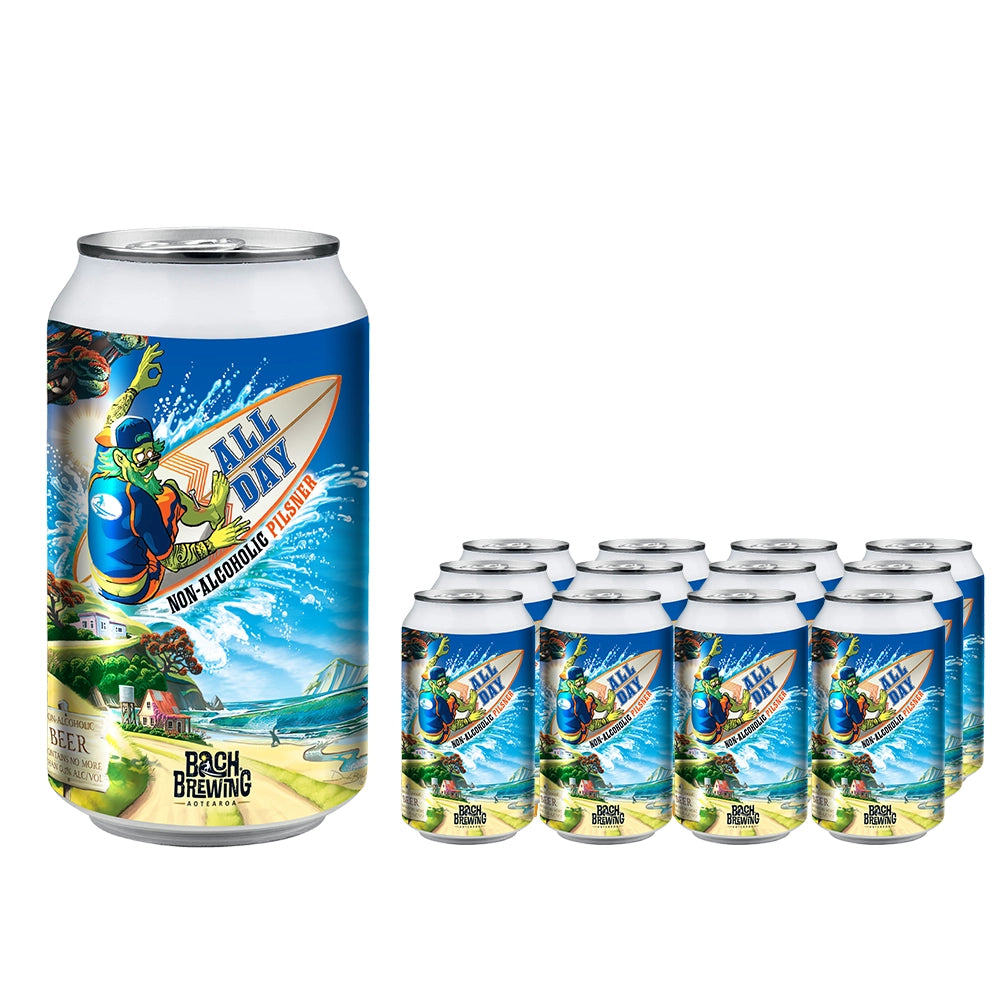 Buy Bach Brewing All Day Non-Alcoholic Pilsner 330ml - Sans Drinks