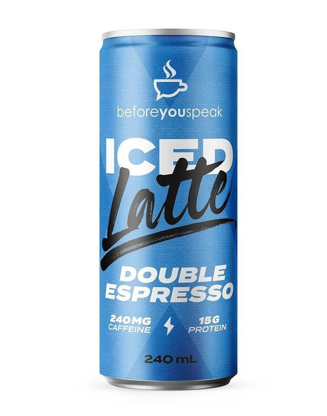 Buy Before You Speak Iced Latte Double Espresso - Sans Drinks Sans Drinks