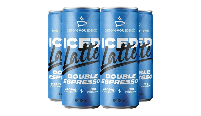 Buy Before You Speak Iced Latte Double Espresso - Sans Drinks