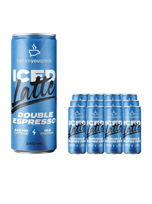 Buy Before You Speak Iced Latte Double Espresso - Sans Drinks