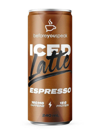 Before You Speak Iced Latte Espresso