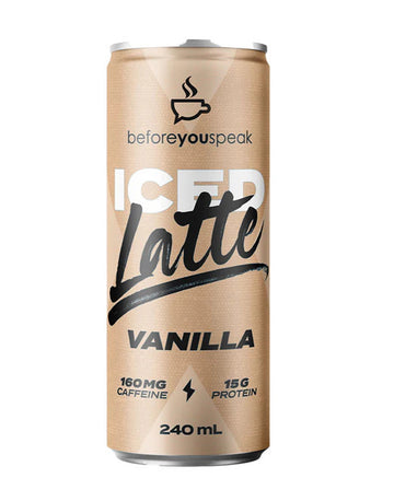 Before You Speak Iced Latte Vanilla