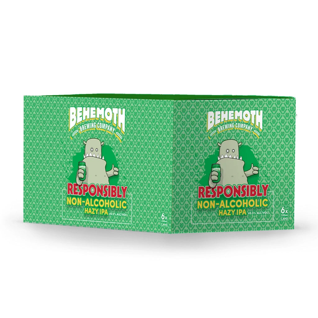 Buy Behemoth Responsibly Non-Alc Hazy IPA 330ml - Sans Drinks
