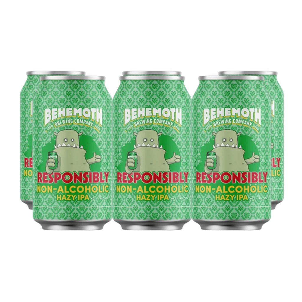 Buy Behemoth Responsibly Non-Alc Hazy IPA 330ml - Sans Drinks