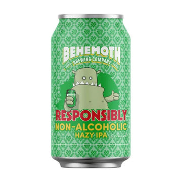 Buy Behemoth Responsibly Non-Alc Hazy IPA 330ml - Sans Drinks Sans Drinks