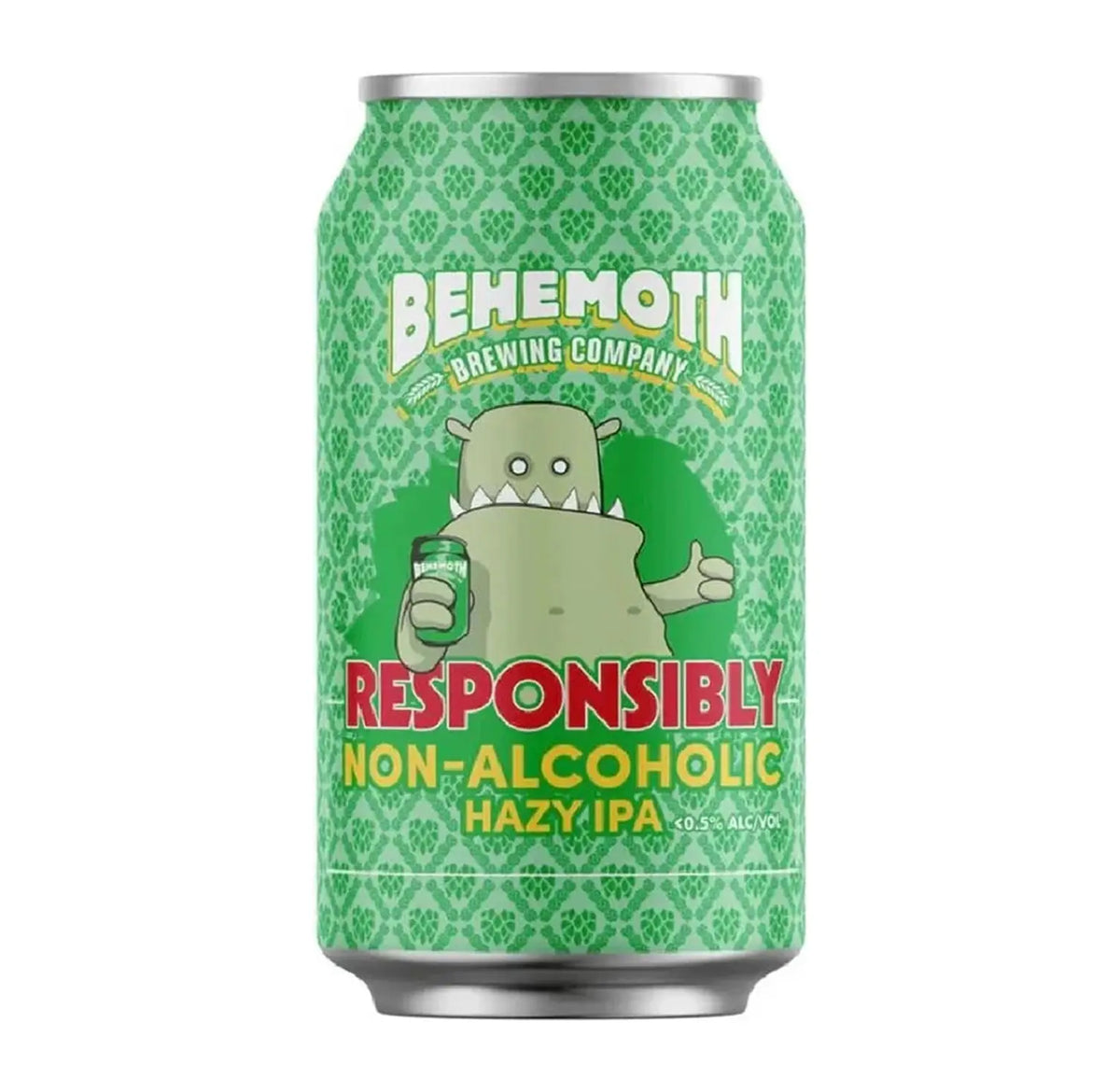 Buy Behemoth Responsibly Non-Alc Hazy IPA 330ml - Sans Drinks
