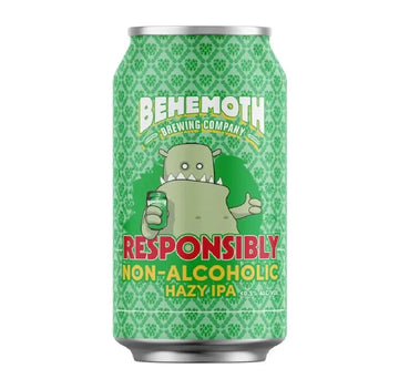 Buy Behemoth Responsibly Non-Alc Hazy IPA 330ml - Sans Drinks Sans Drinks