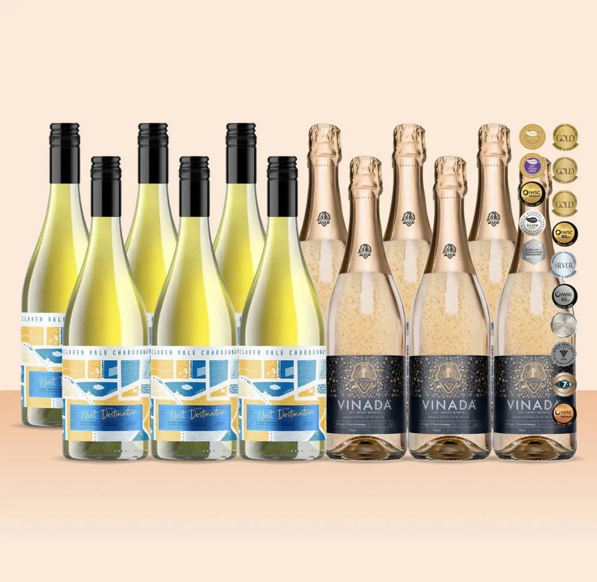 Buy Best of Non-Alcoholic Chardonnay Collection – 12 Pack - Sans Drinks