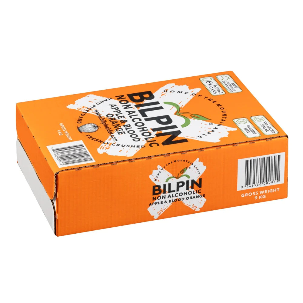 Buy Bilpin Blood Orange Cider Can 330ml - Sans Drinks