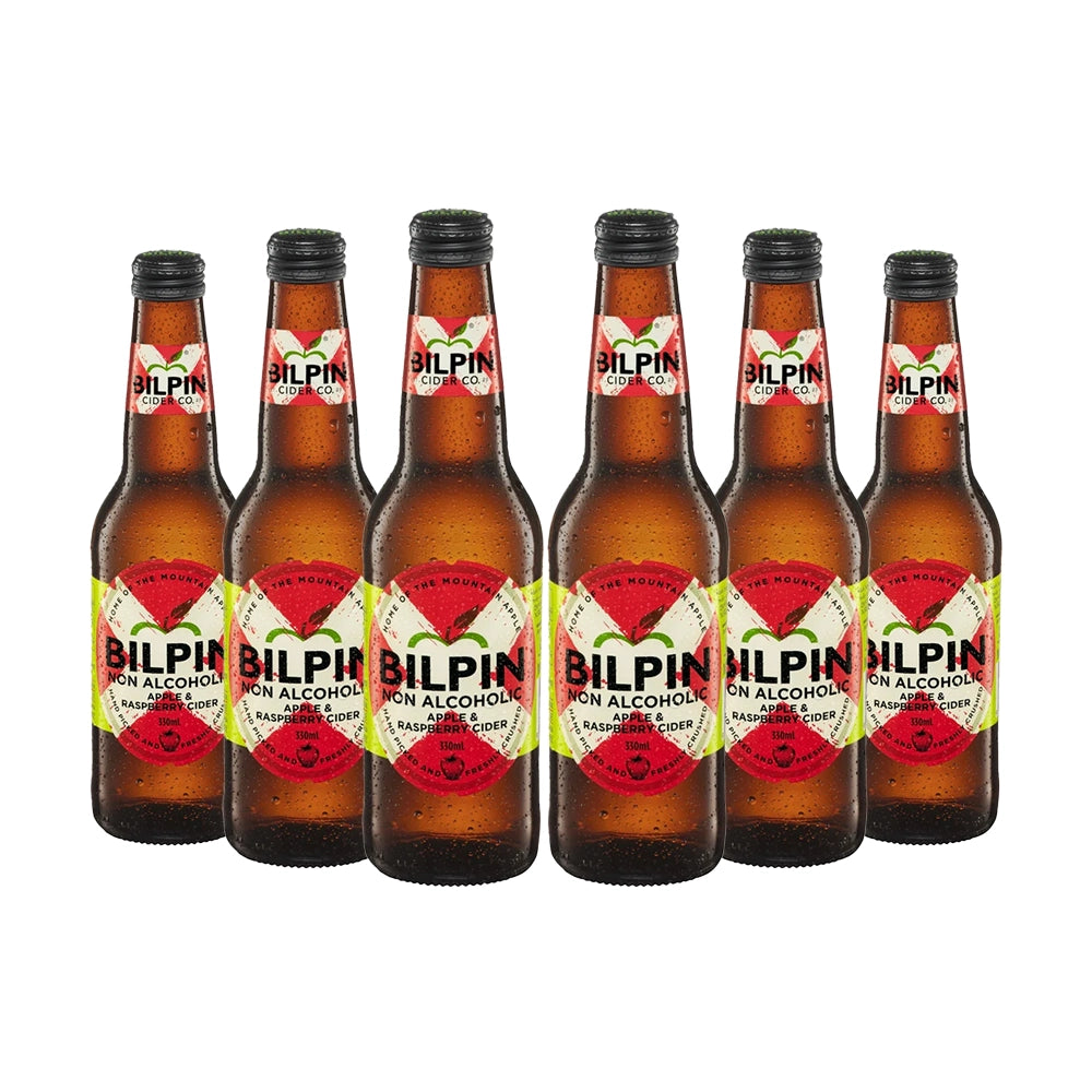 Buy Bilpin Non-Alcoholic Cider Apple & Raspberry - Sans Drinks