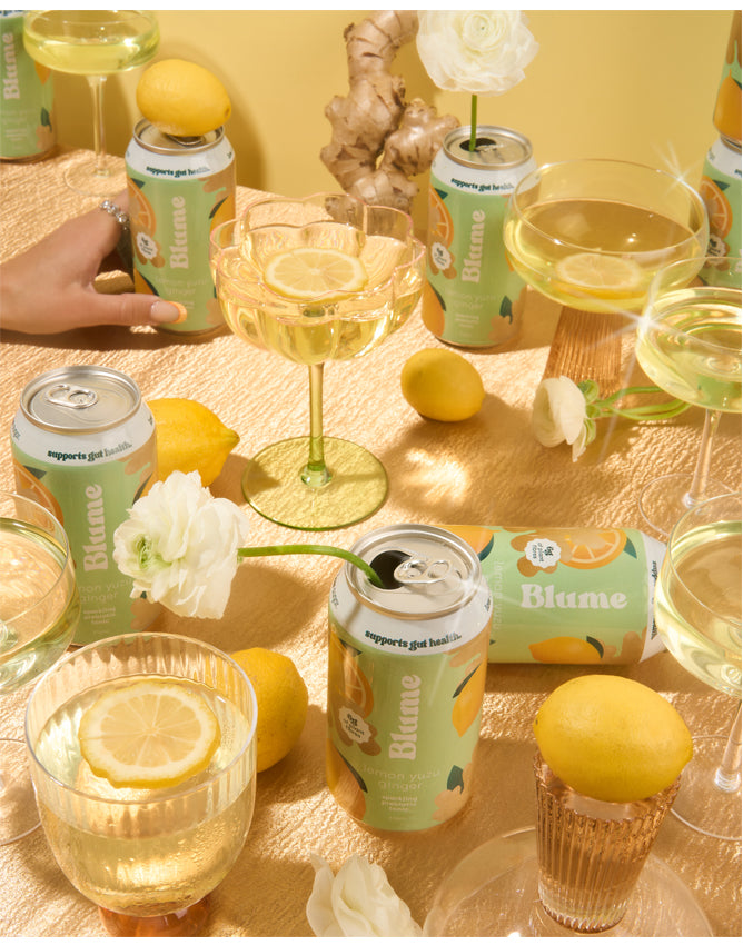 Buy Blume Lemon Yuzu Ginger Prebiotic Tonic - Sans Drinks